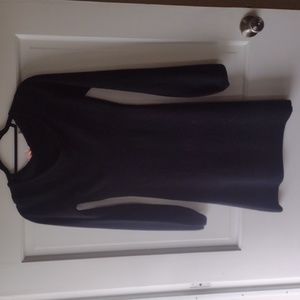 Derek Heart black mini sweater dress, small